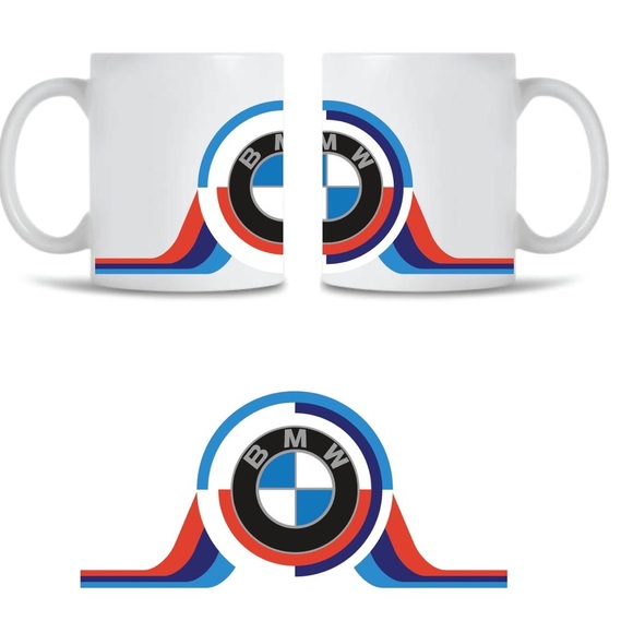 White Ceramic Mugs for Car-Themed Parties - Picture 4 of 10
